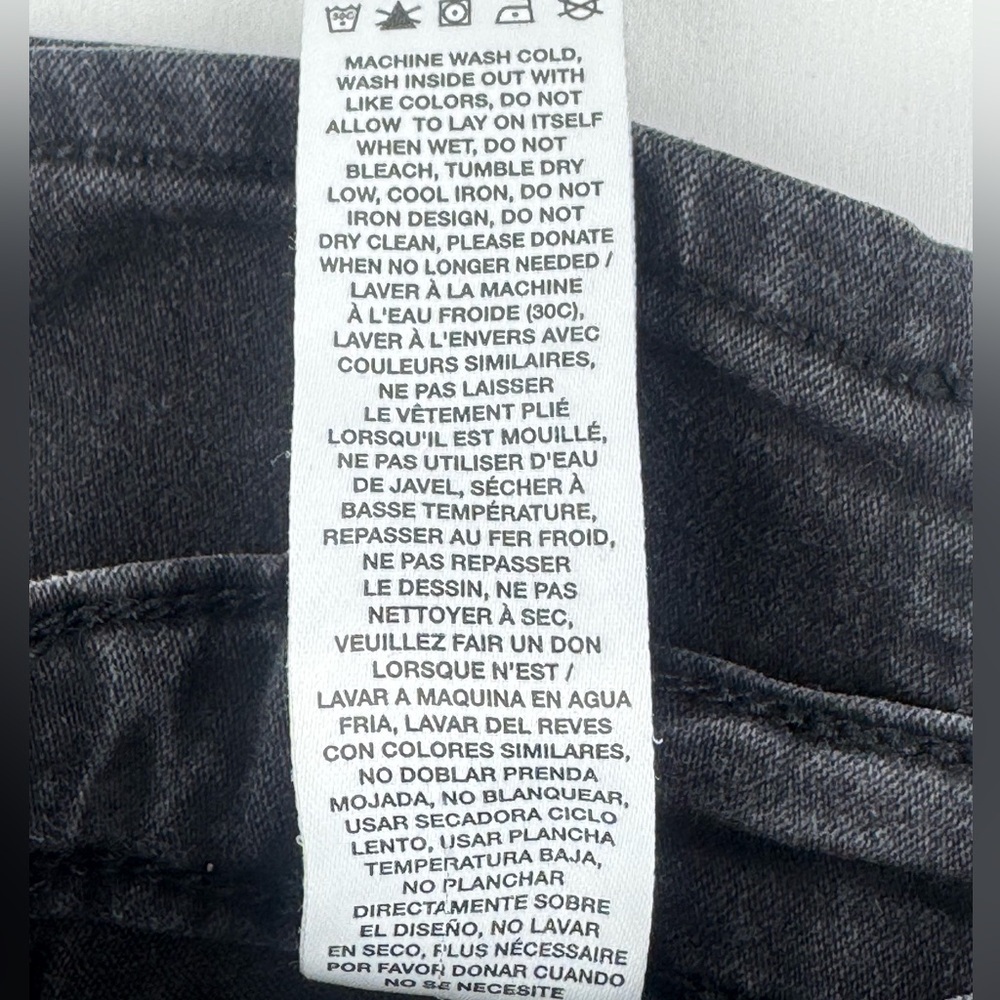 Levi’s Black Pull On Stretch Denim Jeans - Picture 7 of 7